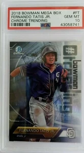 Fernando Tatis Jr Bowman 2018 cromado ¡PSA 10! ¡VISITA NUESTRA NUEVA TIENDA EBAY!  - Imagen 1 de 6