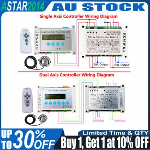 Single/Dual Axis Solar Panel Tracking Tracker Controller +Relay Extension Module - Picture 1 of 17