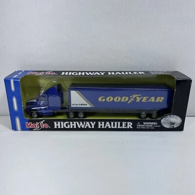 Vintage Maisto “Highway Hauler” Automobile Transporter 01 Diecast Semi Truck NIB - Image 1 of 4