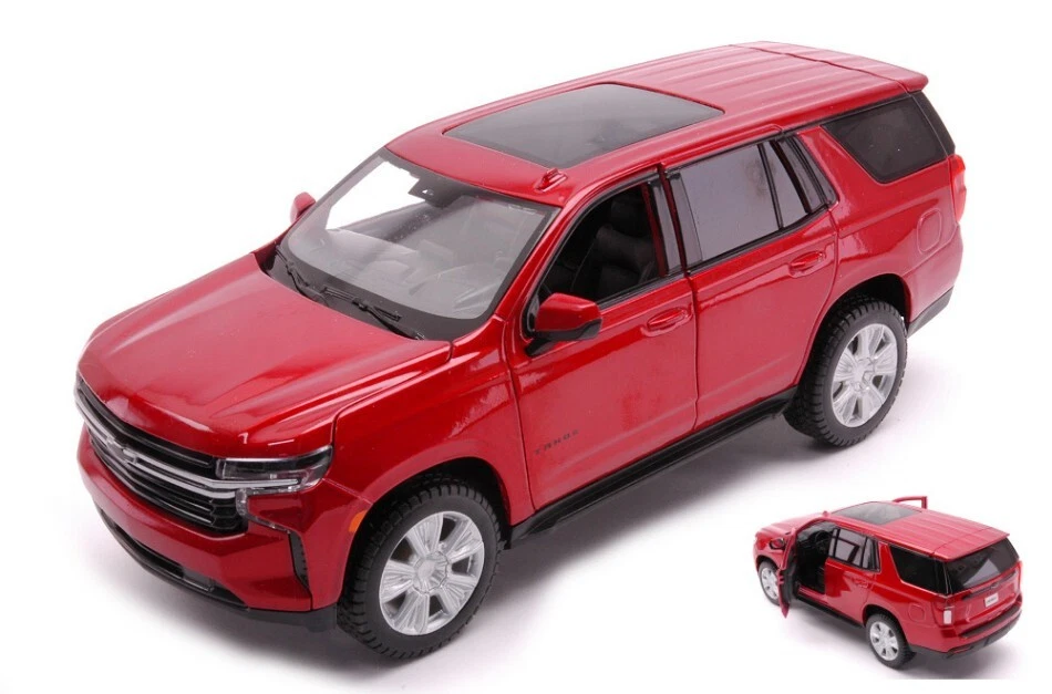 Chevrolet Tahoe 2021 Metallic Red 1:26 Model 31533 MAISTO - Immagine 1 di 1