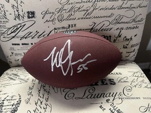 Baltimore Ravens Super Bowl Champion Terrell Suggs Autografo Wilson Football - Foto 1 di 1