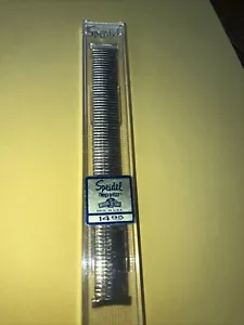 Speidel Stainless Twist-O-Flex Shiny Gold Tone Mens Watch Band 501-32 - Picture 1 of 4