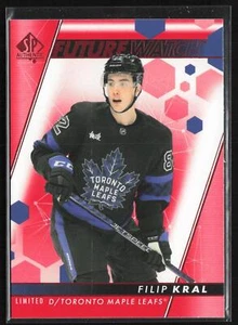 Filip Kral 2022-23 SP Authentic Future Watch Limited Red #182 Toronto - Picture 1 of 2
