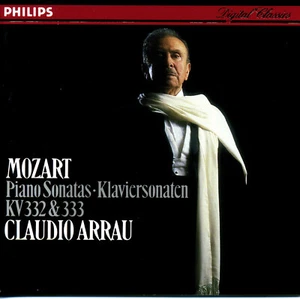 MOZART ARRAU Piano Sonatas KV 332 & 333 [CD] Full Silver Made in Germany by PDO - Picture 1 of 3