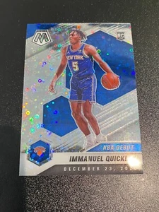 2020-21 Mosaic Immanuel Quickley Fast Break Prizm NBA Debut Rookie RC #277 - Picture 1 of 2