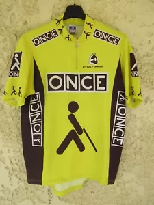 Maillot cycliste ONCE LOOK 1997 vintage JALABERT camiseta shirt ETXE-ONDO XXL - Imagen 1 de 5