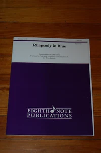 Rhapsody in Blue-Score and Parts-For Brass Quintet-Brand New - Imagen 1 de 2