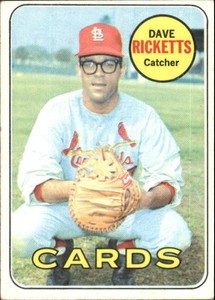 1969 Topps #232 Dave Ricketts CARDS VG G56211 - VG