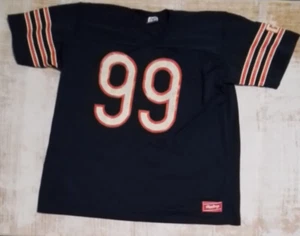 80's Rawling Jersey #99 Chicago Bears Mens XL HSG Dan Hampton USA Made - Picture 1 of 10