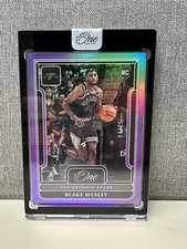 2022-23 PANINI ONE AND ONE BASKETBALL BLAKE WESLEY /25 Purple San Antonio Spurs