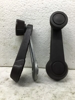 Par manivela ventana marrón izquierda y derecha VW Volkswagen Vanagon WESTY CAMPER T3 bahía Foto 1 de 2