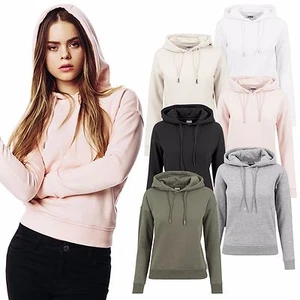 Urban Classics Damen Hoody Damenpullover Zip Hoodie Sweat Kapuzenpullover Jacke - Bild 1 von 1