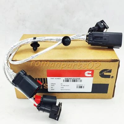 1X Arnés de sensor de detonación de golpe de encendido Cummins para Jeep 1500 Ram 68085202AD Foto 1 de 4