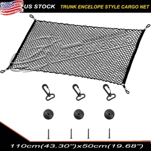 Trunk Envelope Cargo Storage Nylon Net Plus Mounting For 2012-2019 Toyota Camry - Foto 1 di 12