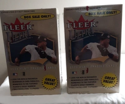 2004 Fleer Ultra MLB Baseball Card 2 Factory Sealed Boxes - Image 1 of 3