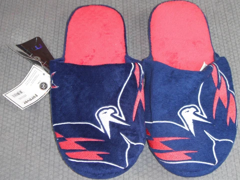 NHL Washington Capitals Red Big Logo Slide Slippers Extra Large by FOCO Cover