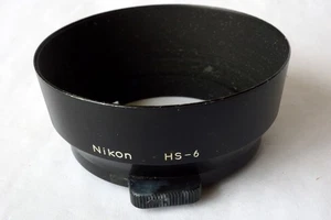 Nikon HS-6 Metall Gegenlichtblende für AF Nikkor 50mm f/2 50mm 1.8 AIS AF D 50mm f/1.8 - Bild 1 von 8