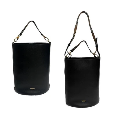 Bolso Bandolera Burberry Mediano Bucket Negro 80840361 130703885 Foto 1 de 4