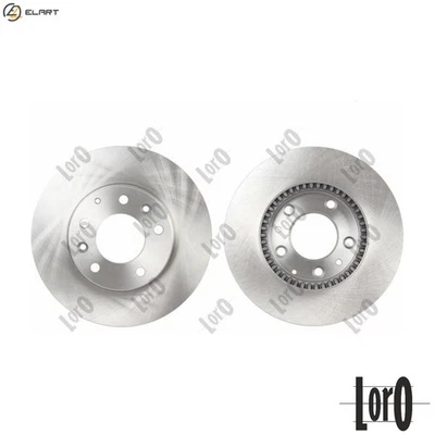 2x BRAKE DISC 231-03-205 FOR MAZDA 323/VI/Hatchback 6/Station/Wagon 626 1.8L - Image 1 of 4