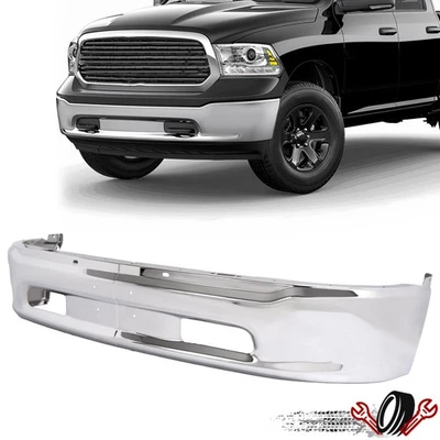 Steel Front Bumper Face Bar For Ram 1500 13-18/Ram 1500 Classic 19-24 68160855AC Foto 1 de 4