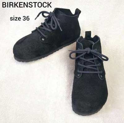 BIRKENSTOCK DUNDEE Lace Up Shoes Boots Black Narrow Size 36 JP 23cm #1 - Image 1 of 4