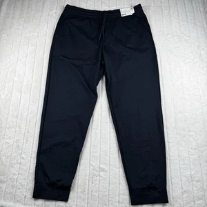 Pantalones de chándal activos ultra elásticos UNIQLO para hombre XL azul marino cordón cónico nuevos con etiquetas - Imagen 1 de 13