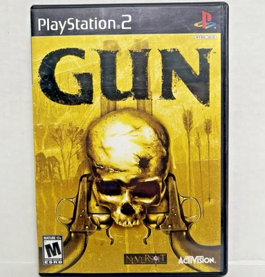 PS2 GUN Original CIB Game - PlayStation 2 Western Shooter - Complete & Tested - Image 1 of 3