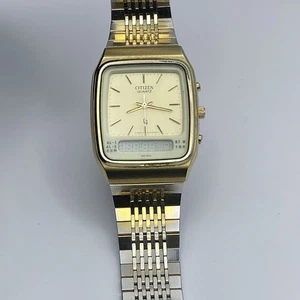 30mm Citizen GN-4W-S Analogue & Digital Japan Watch Untested Parts / Repair - Picture 1 of 18