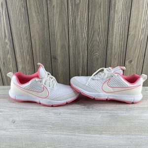 Nike Explore 2 Women Spikeless Golf Shoes White Pink AA1846-100 Size 9 - Picture 1 of 14