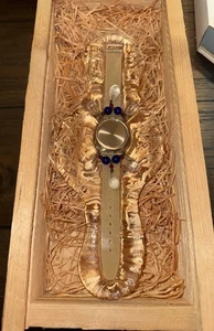 Swatch Special Chandelier Watch 92 Christmas GZ125 Vintage In wood Box packaging - Picture 1 of 13