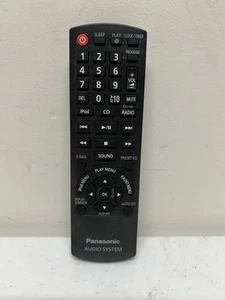 Genuine Panasonic N2QAYB000640 Audio System Remote Control Original - Picture 1 of 6