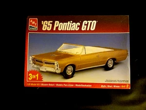 Model Kit 1965 Pontiac GTO 3n1 Kit AMT 1:25 - Picture 1 of 4