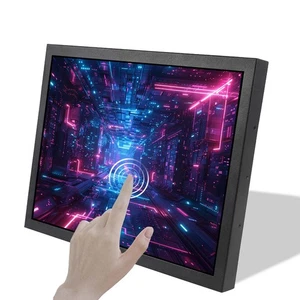 Monitor LCD sensor táctil resistivo industrial IPS de 15 pulgadas 1024x768 4:3 1000 nits - Imagen 1 de 8