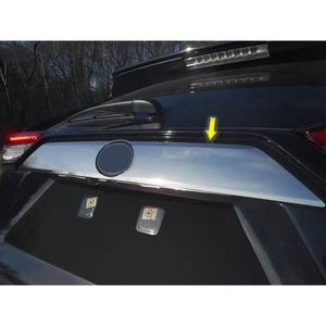 Polished License Bar, Above plate accent Trim 1pc (fits: 2019-2023 Toyota Rav4) - Picture 1 of 4