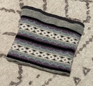 TAGLIA UNICA Land's End Scaldacollo Ghetta Adulto Misto Lana di Agnello e Foderato in Pile - Foto 1 di 4