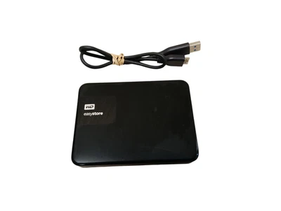 Western Digital WD Easystore 4TB 3.0 Portable Drive WDBKUZ0040BBK-WESN wiped - Image 1 of 4