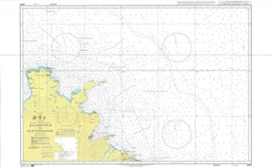 Admiralität 2900 Raudinupir Glettinganes Island Nordostküste Karte Karte Marine - Bild 1 von 6