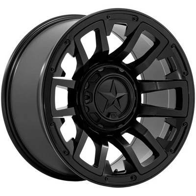 XD Series XD872 Colossus 20x10 8x170 -18mm Matte Black Wheel Rim 20" Inch - Image 1 of 4