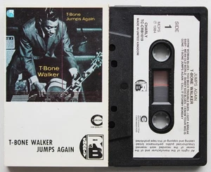 T-BONE WALKER - JUMPS AGAIN (CHARLY TCCRB1019) 1984 UK CASSETTE VG+ COND BLUES - Picture 1 of 3