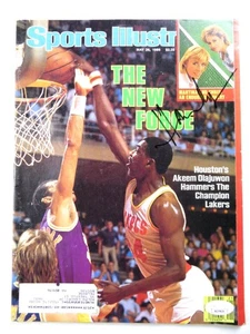 Hakeem Olajuwon Signed Autographed Magazine Sports Illustrated 1986 JSA AG39626 - Picture 1 of 4