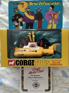 CORGI RE-ISSUE NO.803 THE BEATLES YELLOW SUBMARINE. - Picture 1 of 2