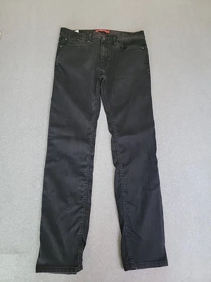 Hugo Boss Jeans Mens 30x30 Black Straight Stretch LoeRise Preppy City Modern - Image 1 of 4
