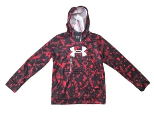 Under Armour Red Camo Hoodie Youth L NEW WITH TAGS - Picture 1 of 5