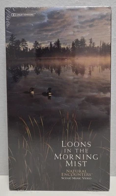 Loons In The Morning: Natural Encounters- Music Video (VHS, 1998) NEW & SEALED  - Image 1 of 3