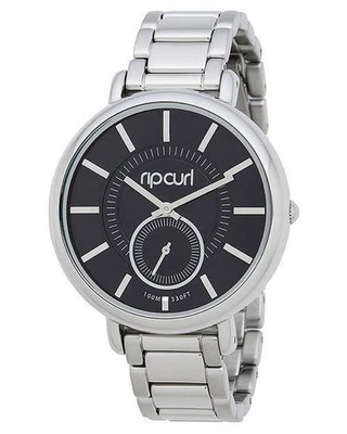 Relógio de surf Rip Curl feminino EMERSON SSS impermeável novo - A2802G preto R$ 249,99 - Imagem 1 de 3