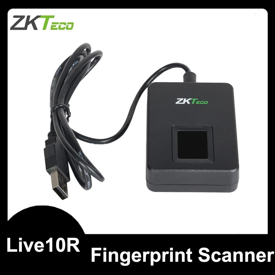 ZKTeco 500DPI ZK9500 Live10R USB-Biometrischer Fingerabdruckleser-Scanner - Bild 1 von 4