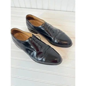 Stafford Executive Oxford Shoes Black Leather Business Derby Dress Mens Size 16 - Picture 1 of 5