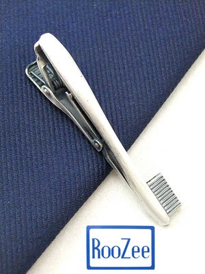 Toothbrush Unique Tie Clasps & Tacks RooZee Tie Clip Bar Tie Pin Made in Japan - Image 1 of 4