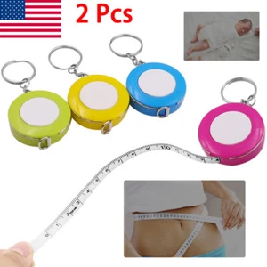 Retractable Soft TAPE Measure 1.5m 5ft 60" Sewing Tailor Body Measuring USA ∂ - Picture 1 of 19