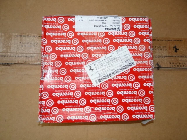 Juego de pastillas de freno delanteras Ferrari 360 Challenge Stradale Enzo # 70001080 Foto 1 de 1